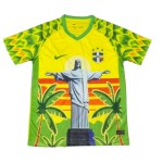 Günstige Fußballtrikots Brasilien Sonderausgabe 2025 Weiße Kurzarm